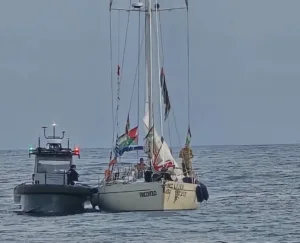 Second Global Sumud Flotilla vessel arrives at Kato Paphos harbour