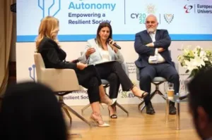 Christodoulou says digital inclusion must give women and girls a role in shaping technology