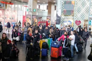 Italian police arrest seven over alleged anarchist sabotage of high-speed rail during Winter Olympics
