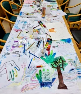 Cleanthous Foundation funds art psychotherapy sessions for adolescents at Makarios hospital