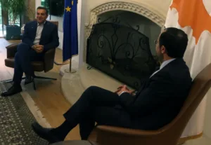 Tsipras says Greece-Cyprus coordination is increasingly necessary amid regional instability