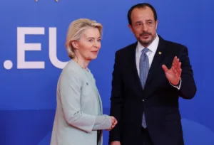 Von der Leyen cites renewed momentum in Cyprus settlement efforts
