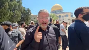 Η επίσκεψη του Μπεν-Γκίρ στο συγκρότημα του τεμένους Αλ-Ακσά προκάλεσε την καταδίκη της Ιορδανίας και των Παλαιστινίων