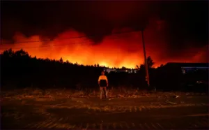 Wildfires near Bordeaux force evacuations as heatwave threat grows