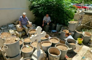 Exhumations resume in Limassol cemetery to identify remains of poet Vasilis Michaelides