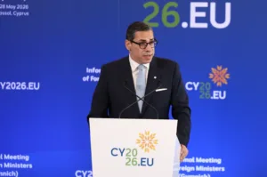 Kombos to raise Turkey-Cyprus gas pipeline agreement at EU foreign ministers meeting