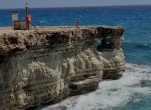 Cape Greco sea caves fence bypassed despite safety warnings