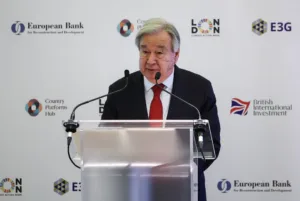 U.N. chief urges global AI rules and child safety safeguards at Geneva dialogue