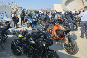 Motorcyclists depart for Greece tour marking 30 years since Isaac and Solomou killings