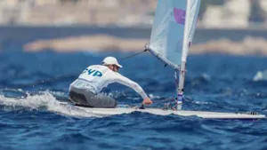 Kontides takes lead in ILCA 7 standings at Los Angeles Grand Slam