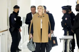 French appeals court upholds Marine Le Pen conviction and shortens election ban