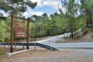 Forestry department says Platania no longer operates as camping site