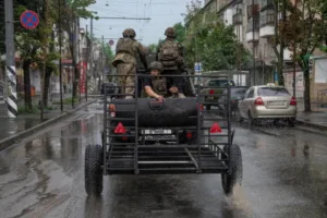 Russian missile and drone strikes kill two and wound 19 across Ukraine