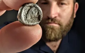 Ancient Salamis coin found on Israeli beach