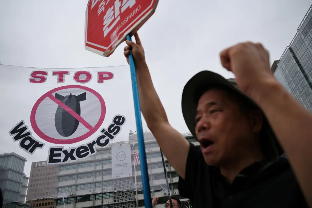 Trump orders substantial reduction of U.S.-South Korea military exercises