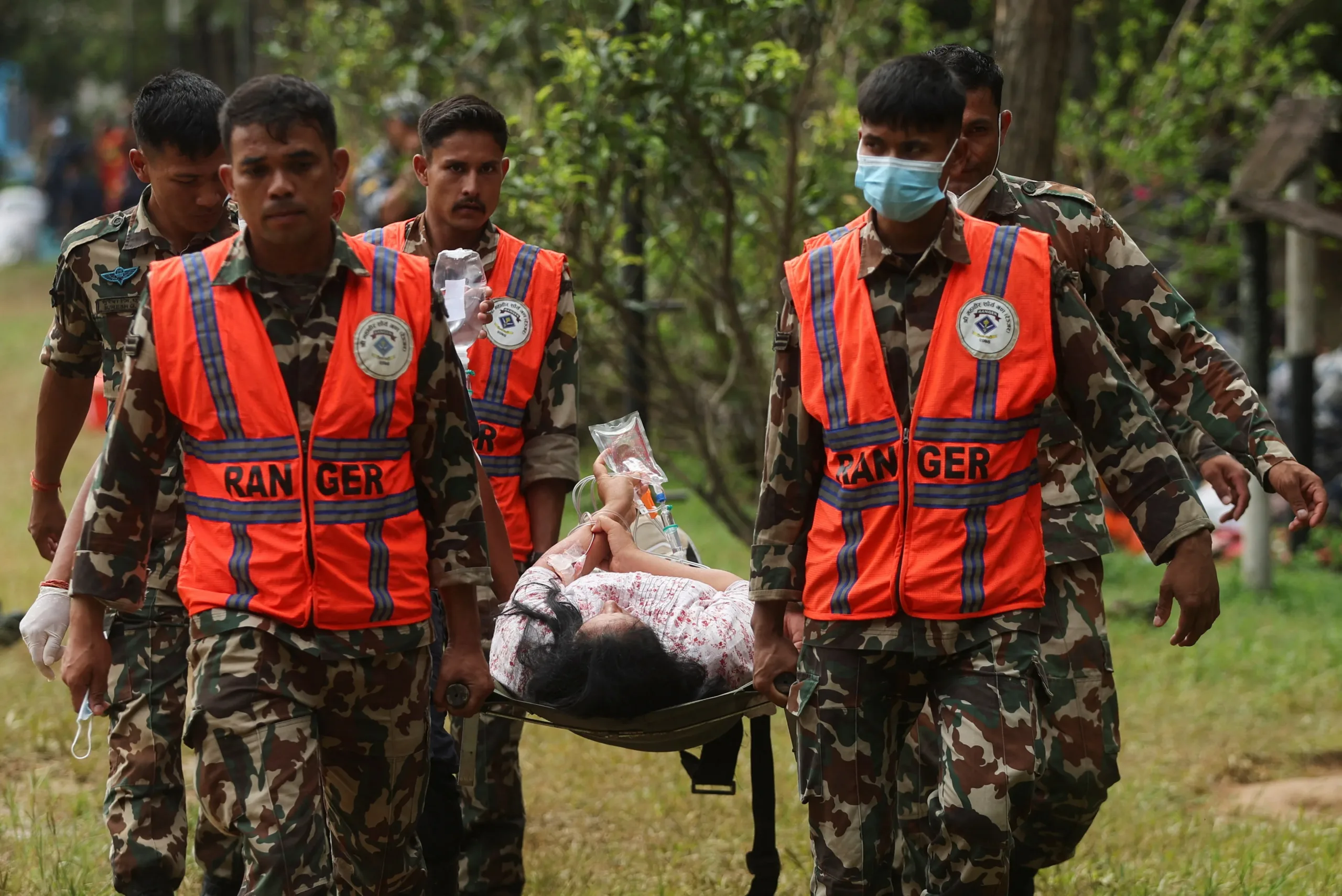 Nepal rescuers work overnight to reach workers trapped in hydropower tunnels