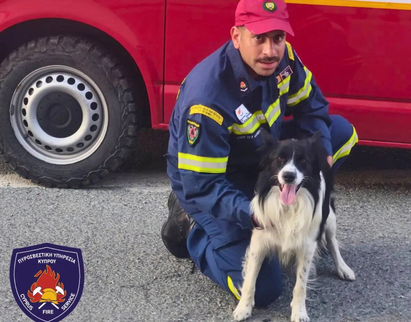 Fire brigade honours K9 rescue team on World Dog Day