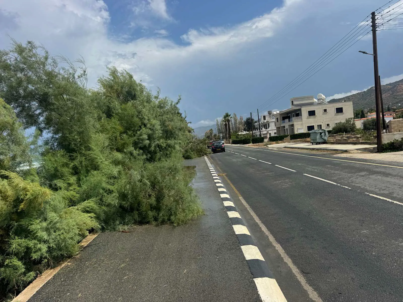 Police urge drivers to take precautions as severe weather affects roads