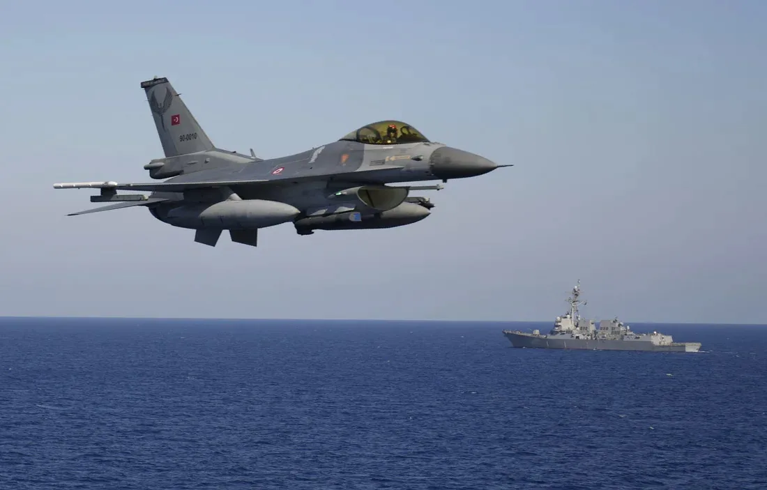 Turkish F-16 activity over Cyprus reported to have increased