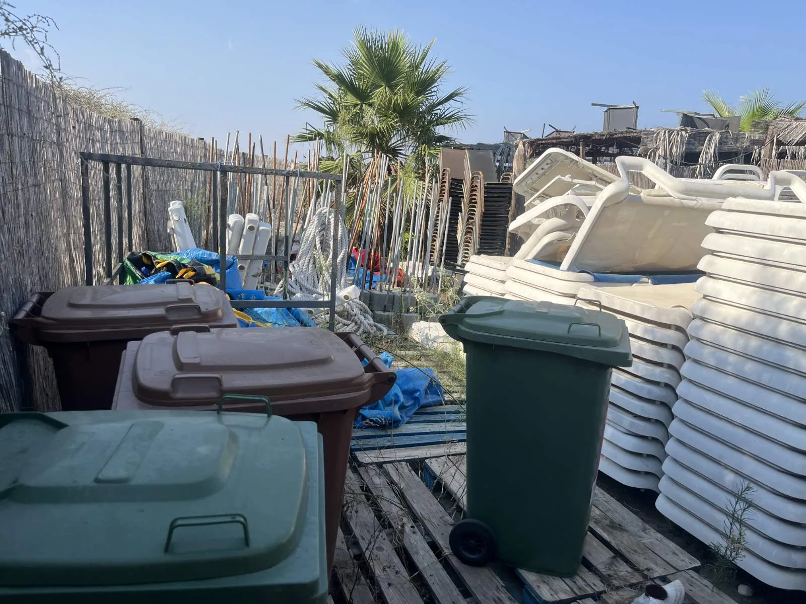 Faros beach group alleges abandoned restaurant has created rubbish problem