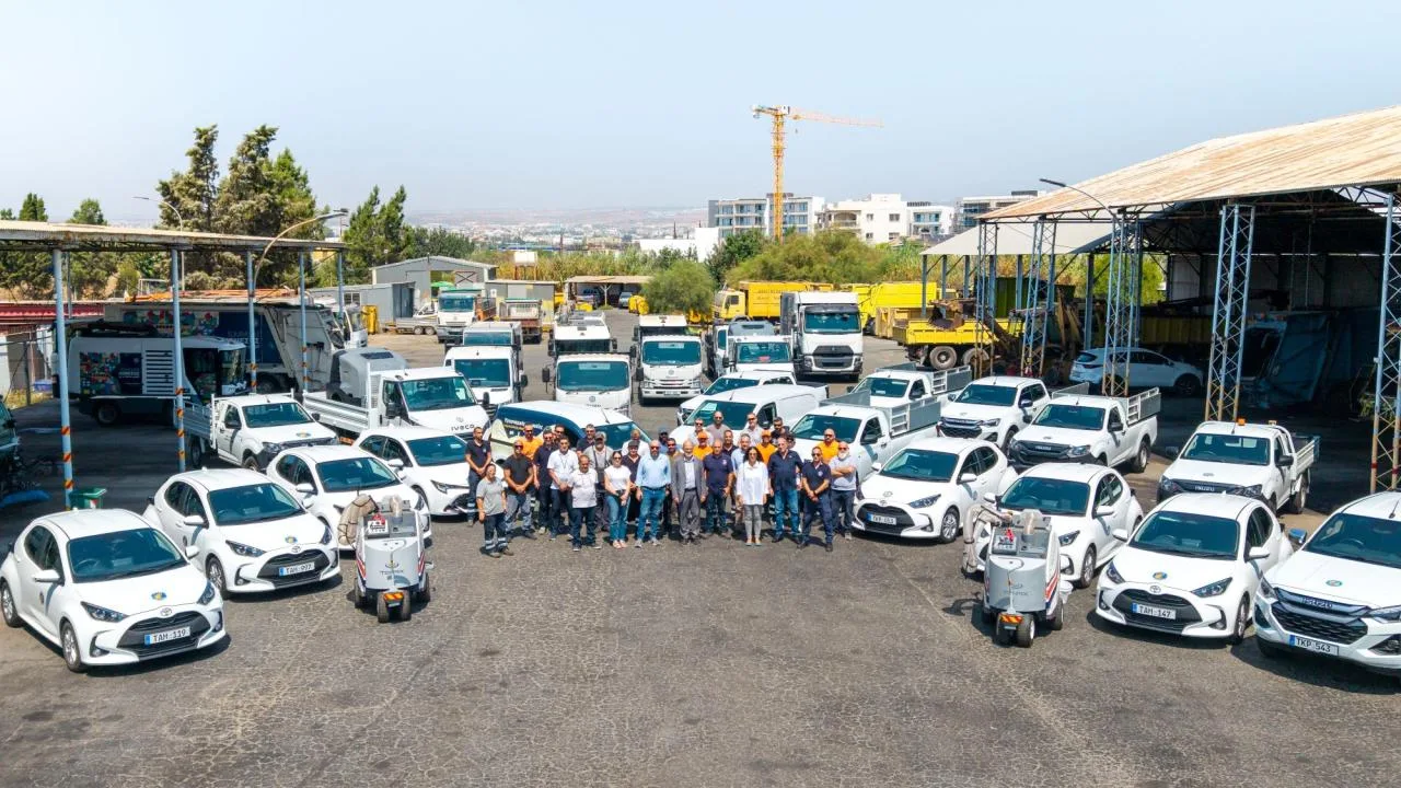 Limassol unveils new cleaning fleet under €5.6m renewal programme
