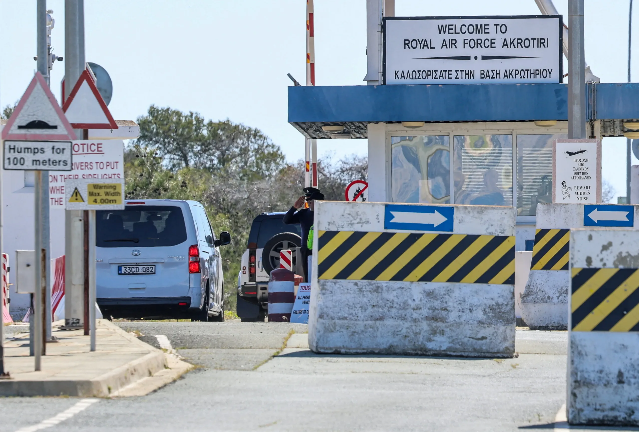 UK Ministry of Defence orders additional air raid sirens for RAF Akrotiri