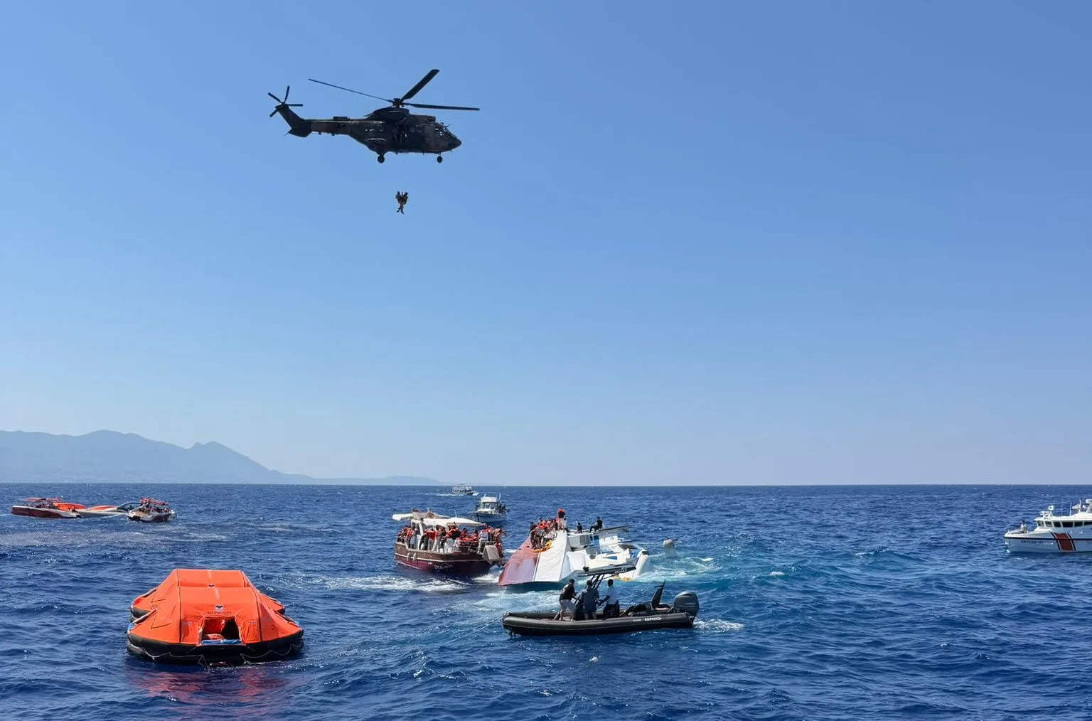 Eight confirmed dead after passenger ferry sinks off Kyrenia