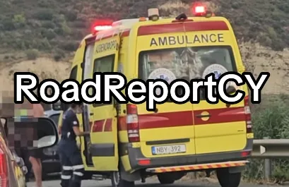 Four injured in Limassol–Platres road collision near Alassa