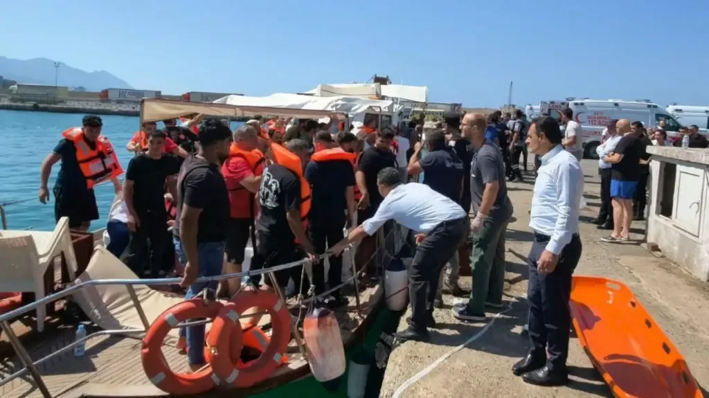 Seven dead and 23 missing after ferry capsizes off Kyrenia