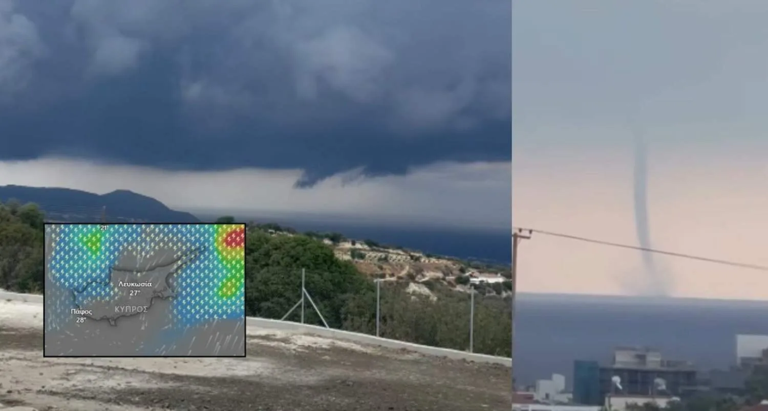 Lightning sparks fire and power outage in Avgorou amid Cyprus thunderstorms