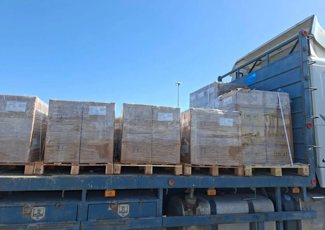 Cyprus sends 900 tonnes of humanitarian aid to Gaza