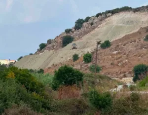 Paphos mayor calls for halt to unlicensed hillside works