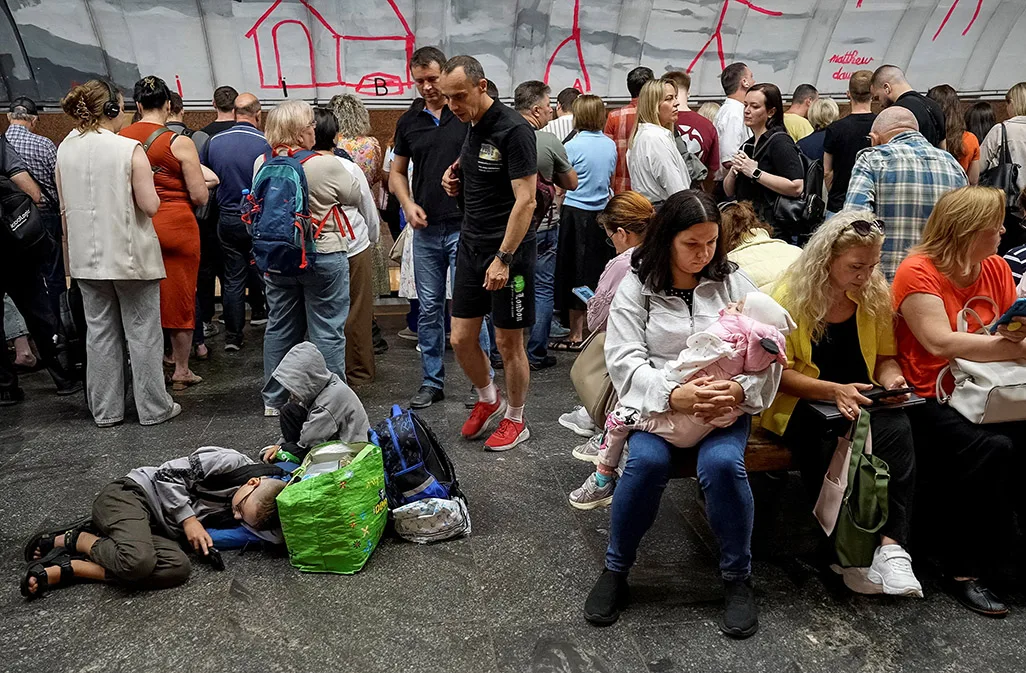 Russian drone attacks on Kyiv enter fifth day, disrupting daily life