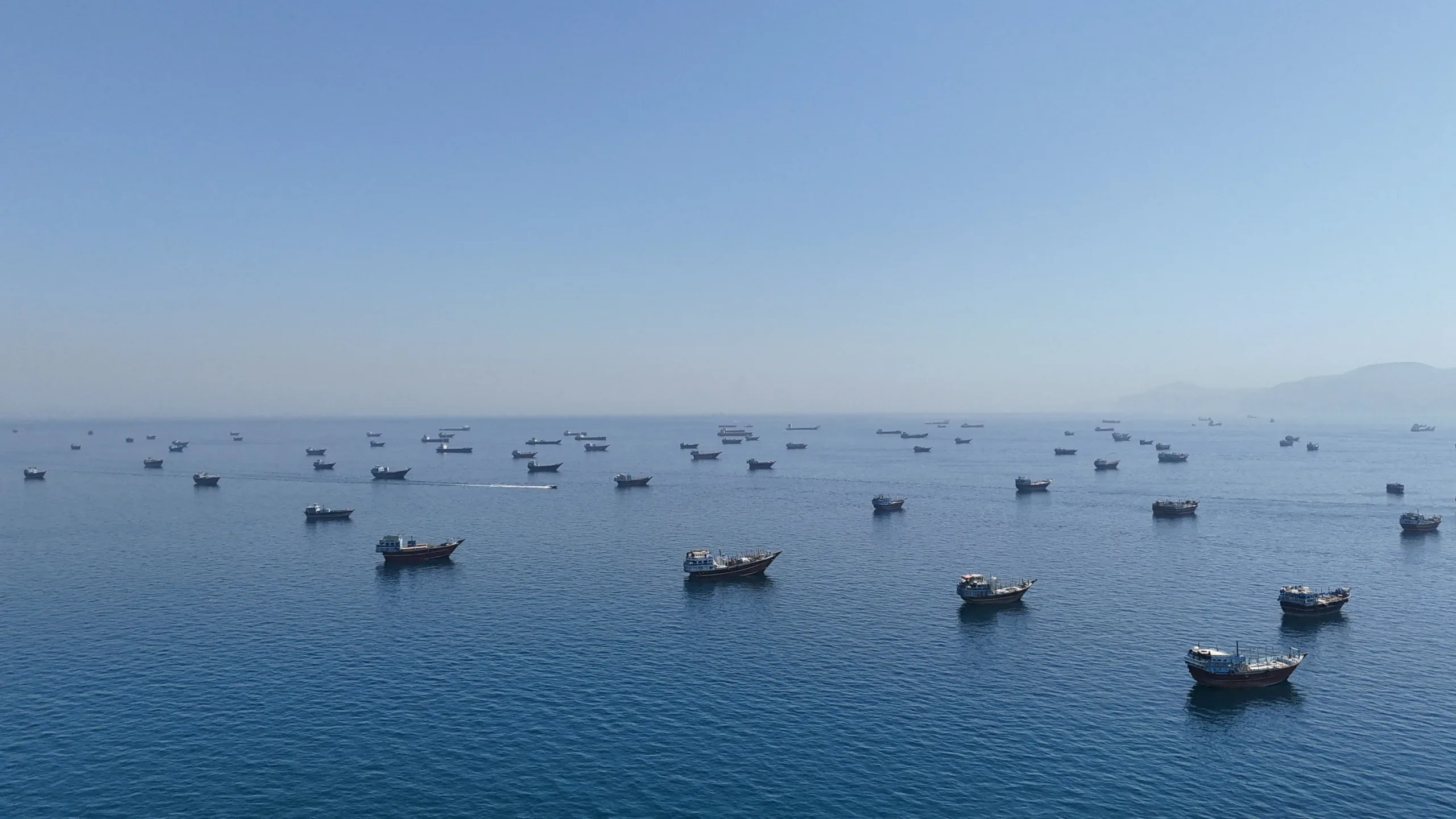 Merchant vessels hit by fire during Gulf military activity, UKMTO says