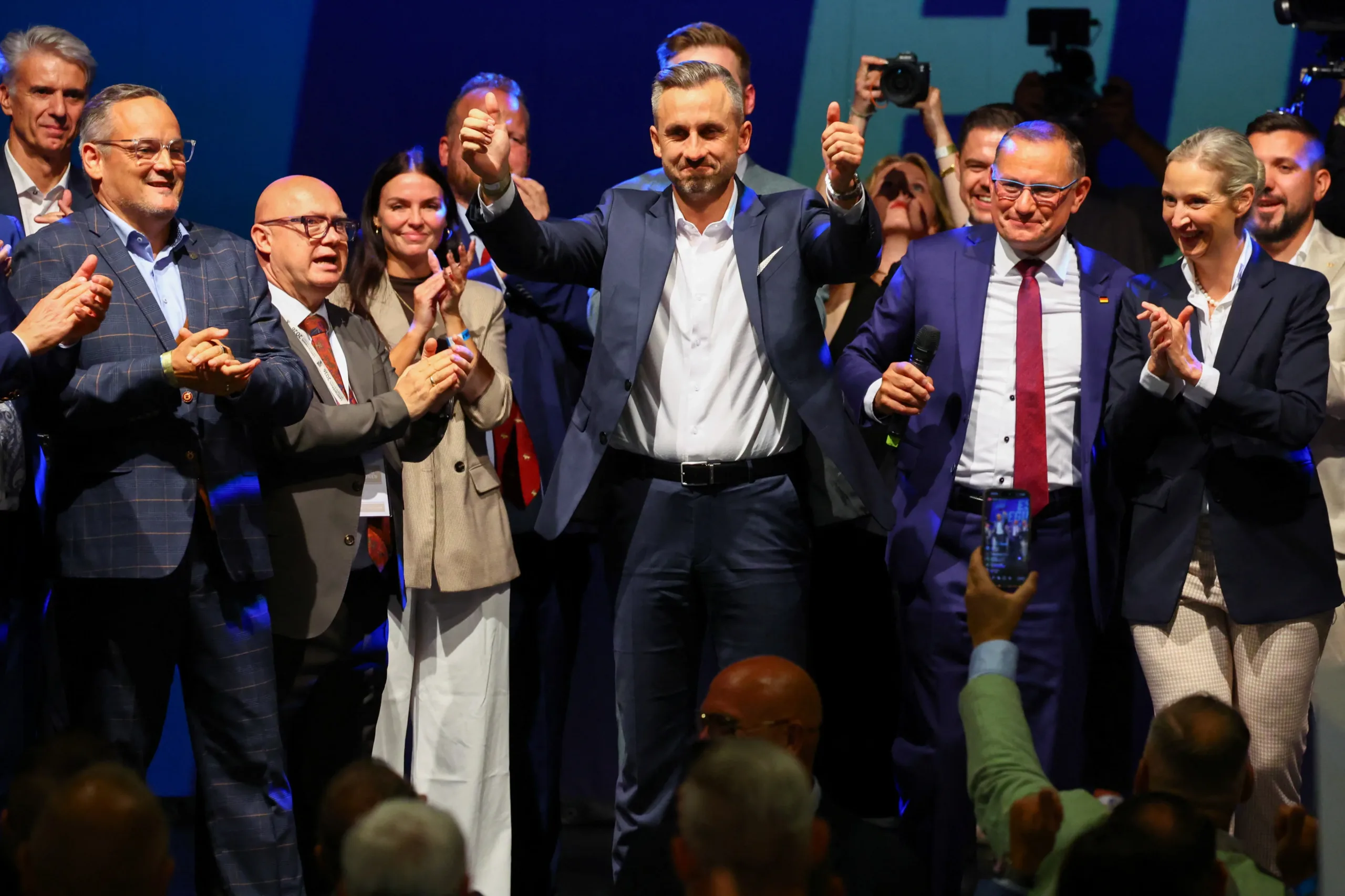 AfD tops Saxony-Anhalt election exit polls with 44% of vote