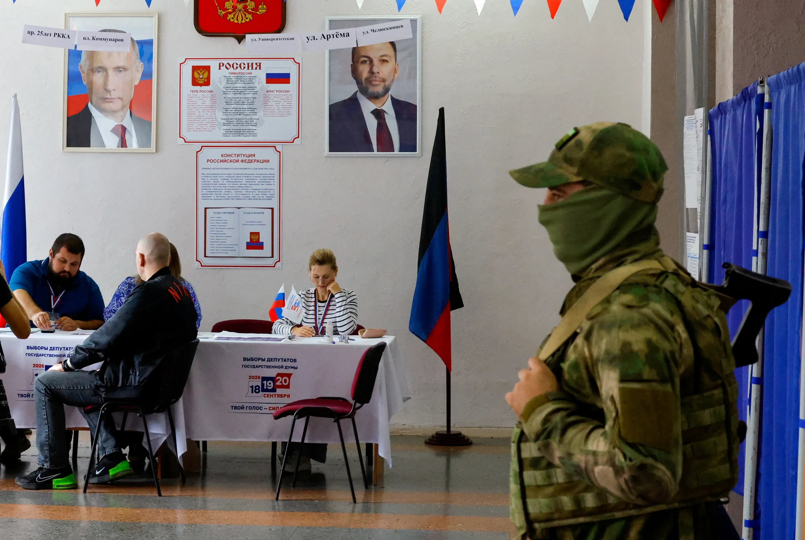 Η United Russia προηγείται στις βουλευτικές εκλογές καθώς επίθεση με drones πλήττει τη Μόσχα