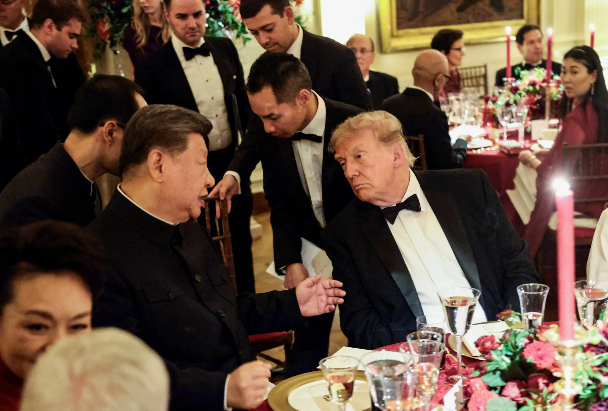 Трамп принял Си Цзиньпина в Белом доме: признаков прорыва на саммите нет