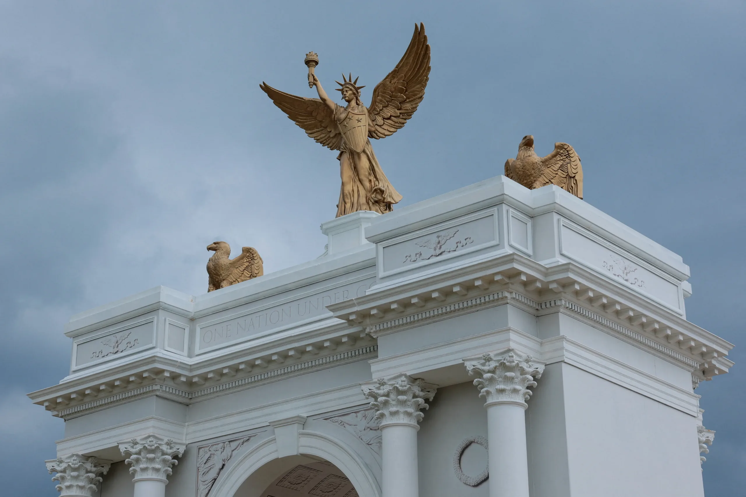 Judge orders 48-hour notice for work at proposed Arlington triumphal arch site