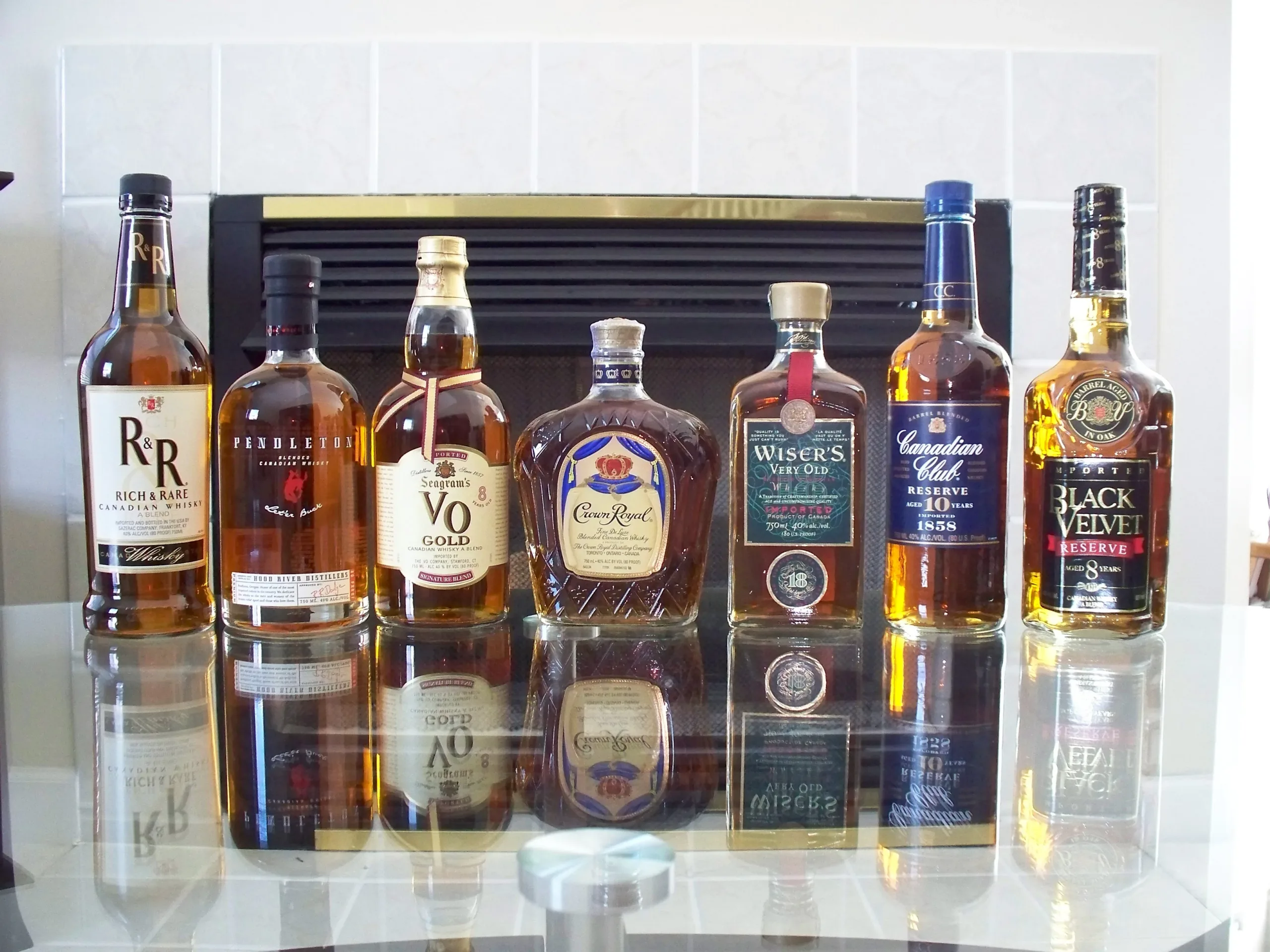 U.S. bans imports of Canadian alcohol, motorcycles and dairy products