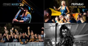 Cyprus Rocks Festival возвращается в Протарас с 1 по 6 октября