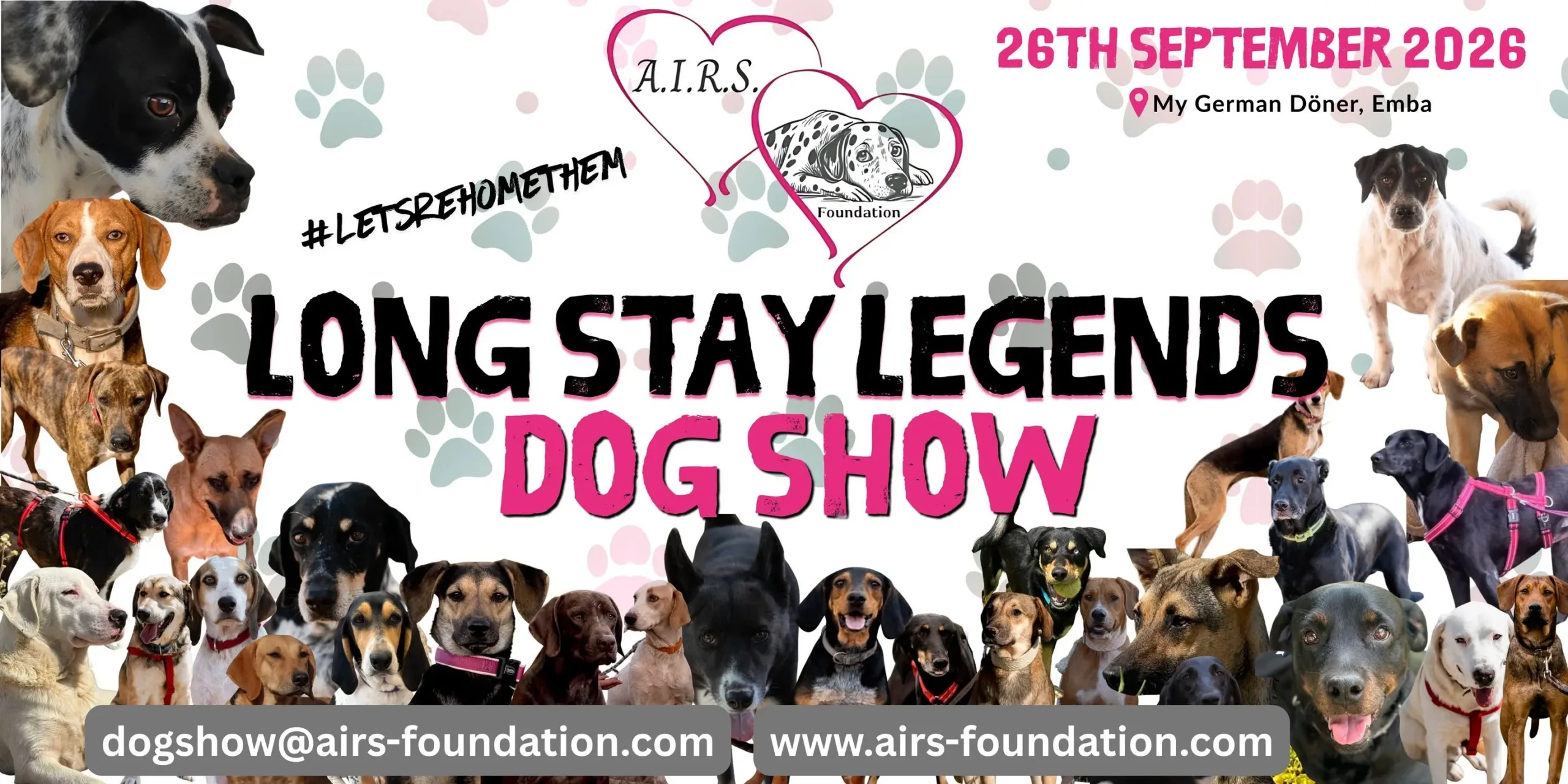 Το Long Stay Legends Dog Show 2026 προωθεί τις υιοθεσίες σκύλων καταφυγίων στην Πάφο