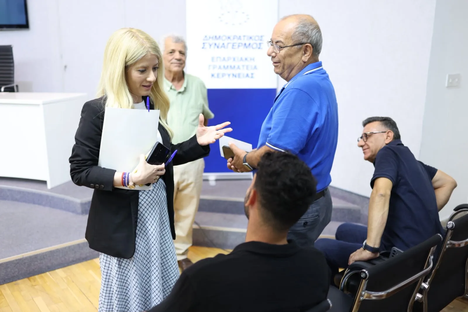 Η Δημητρίου απορρίπτει μερική λύση στο Κυπριακό και ζητά στήριξη για τους ιδιοκτήτες εκτοπισμένων περιουσιών