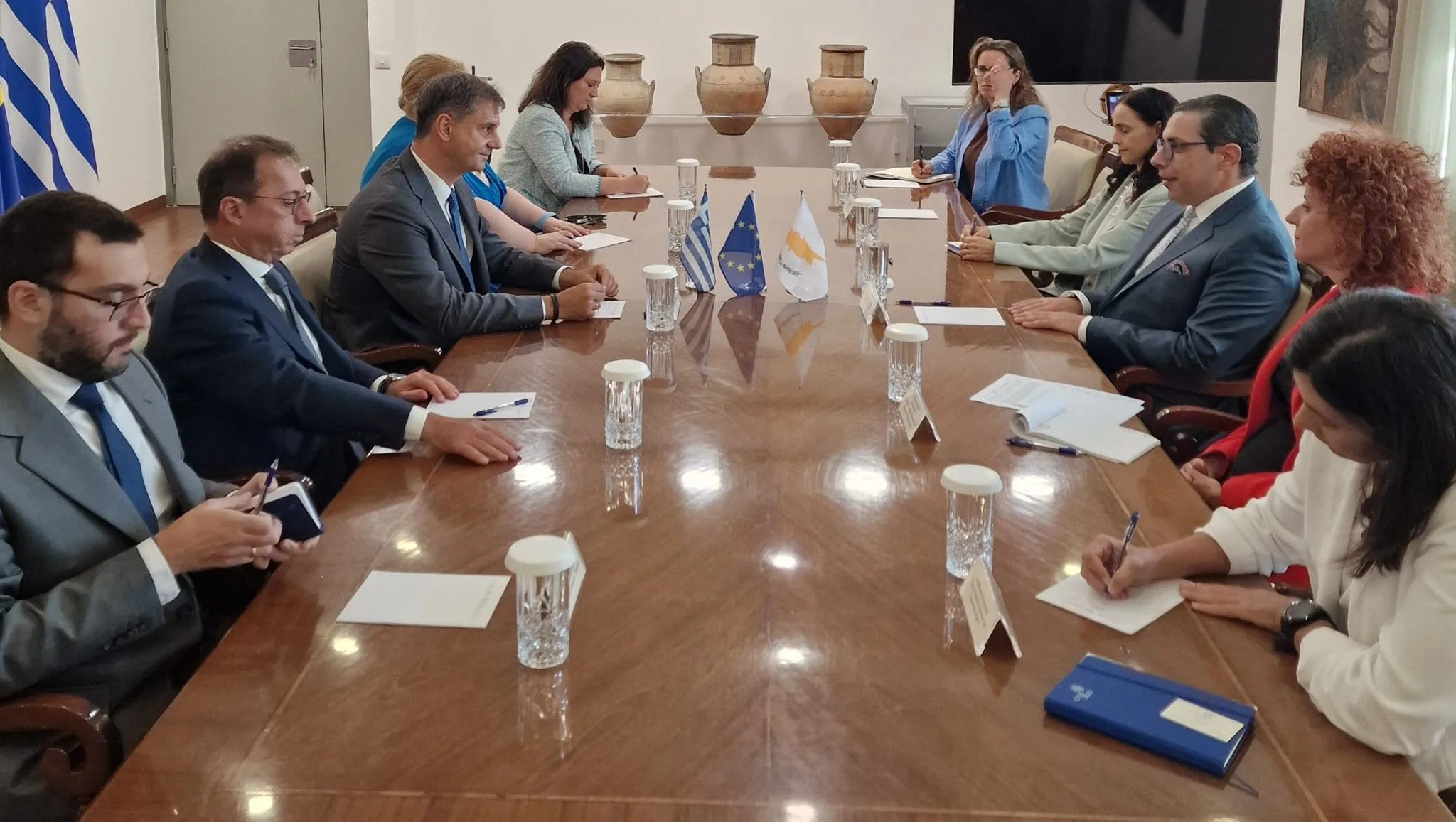 Cyprus and Greece seek stronger economic diplomacy and third-market opportunities