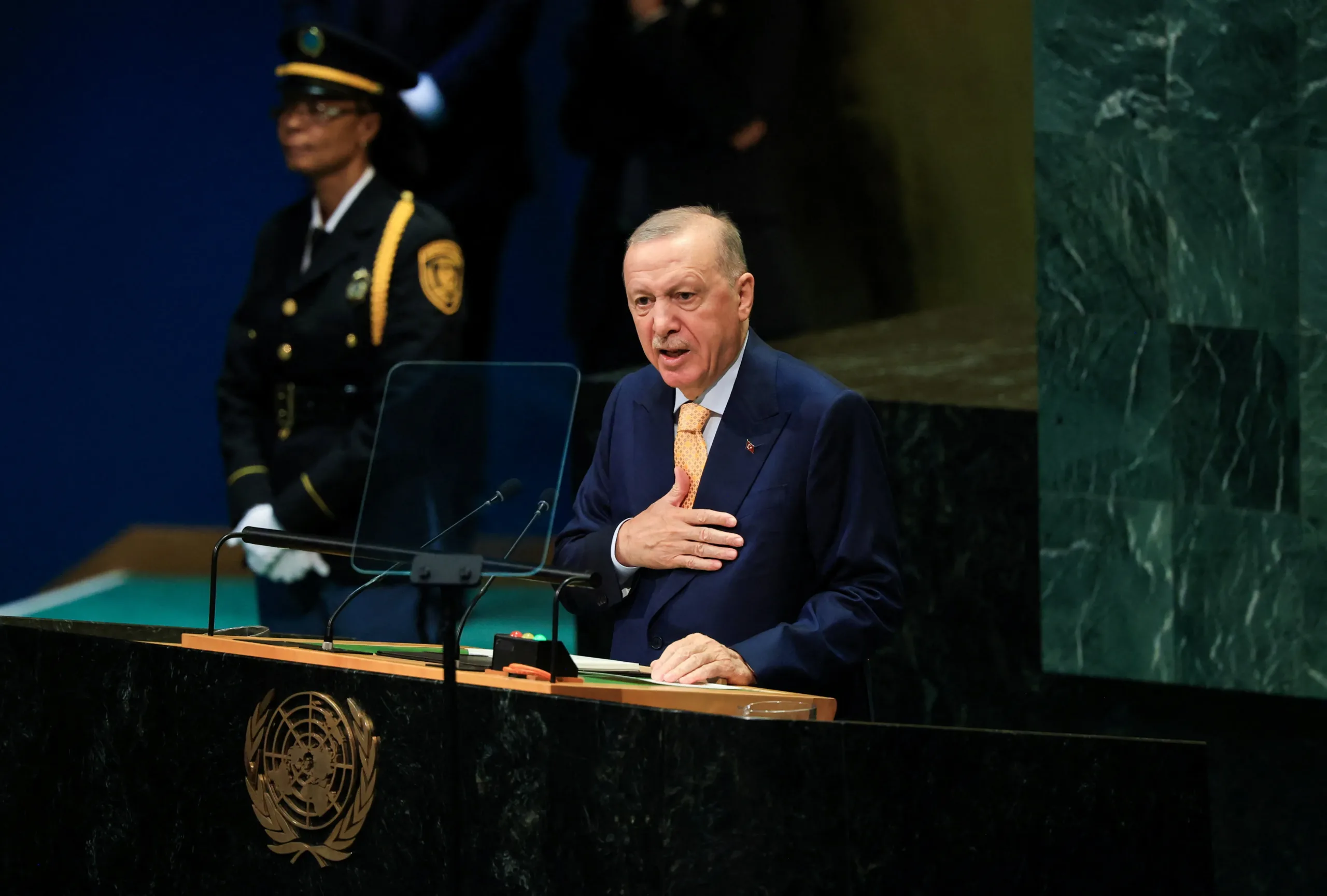 Erdogan urges recognition of Turkish Cypriot sovereign equality at UN