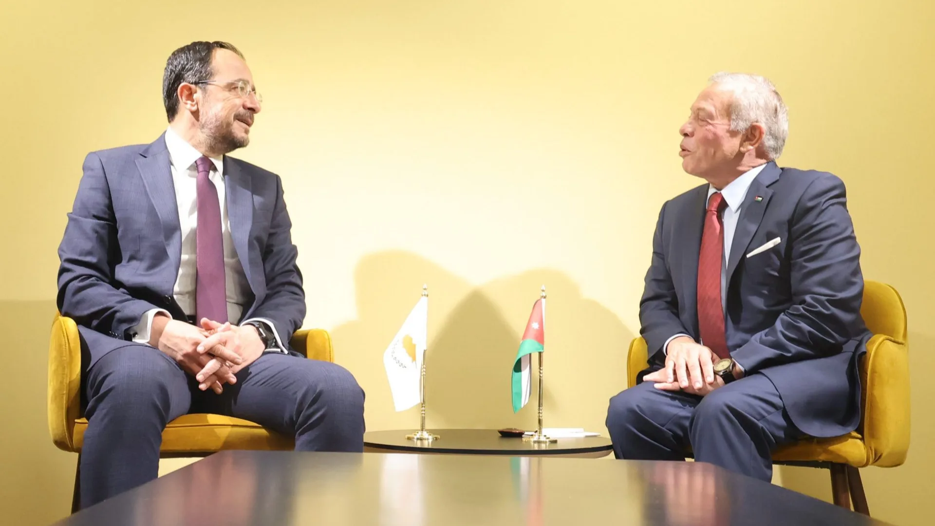 Christodoulides and King Abdullah discuss EU-Jordan ties and regional cooperation