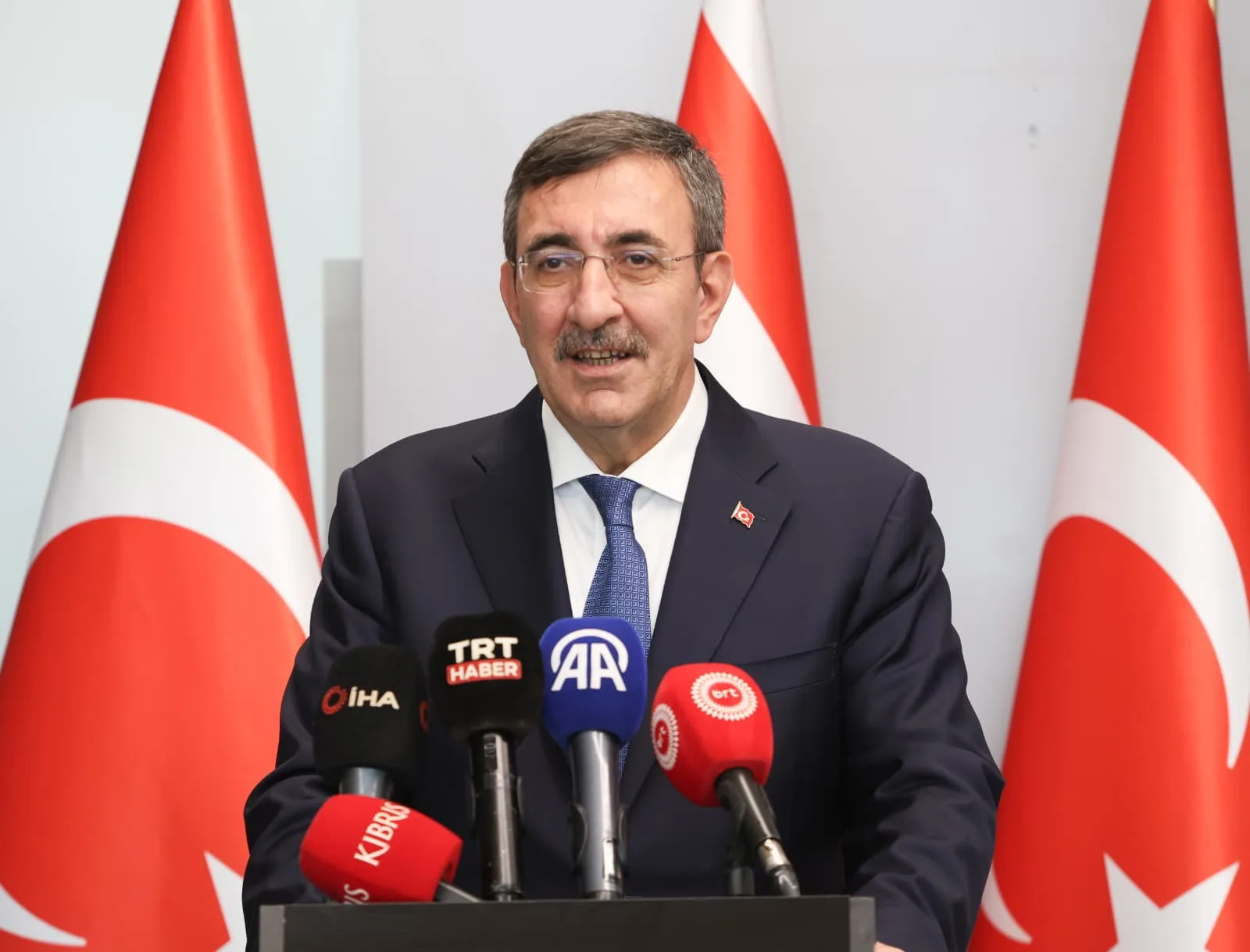 Yilmaz defends Turkey-Cyprus gas pipeline plan during island visit