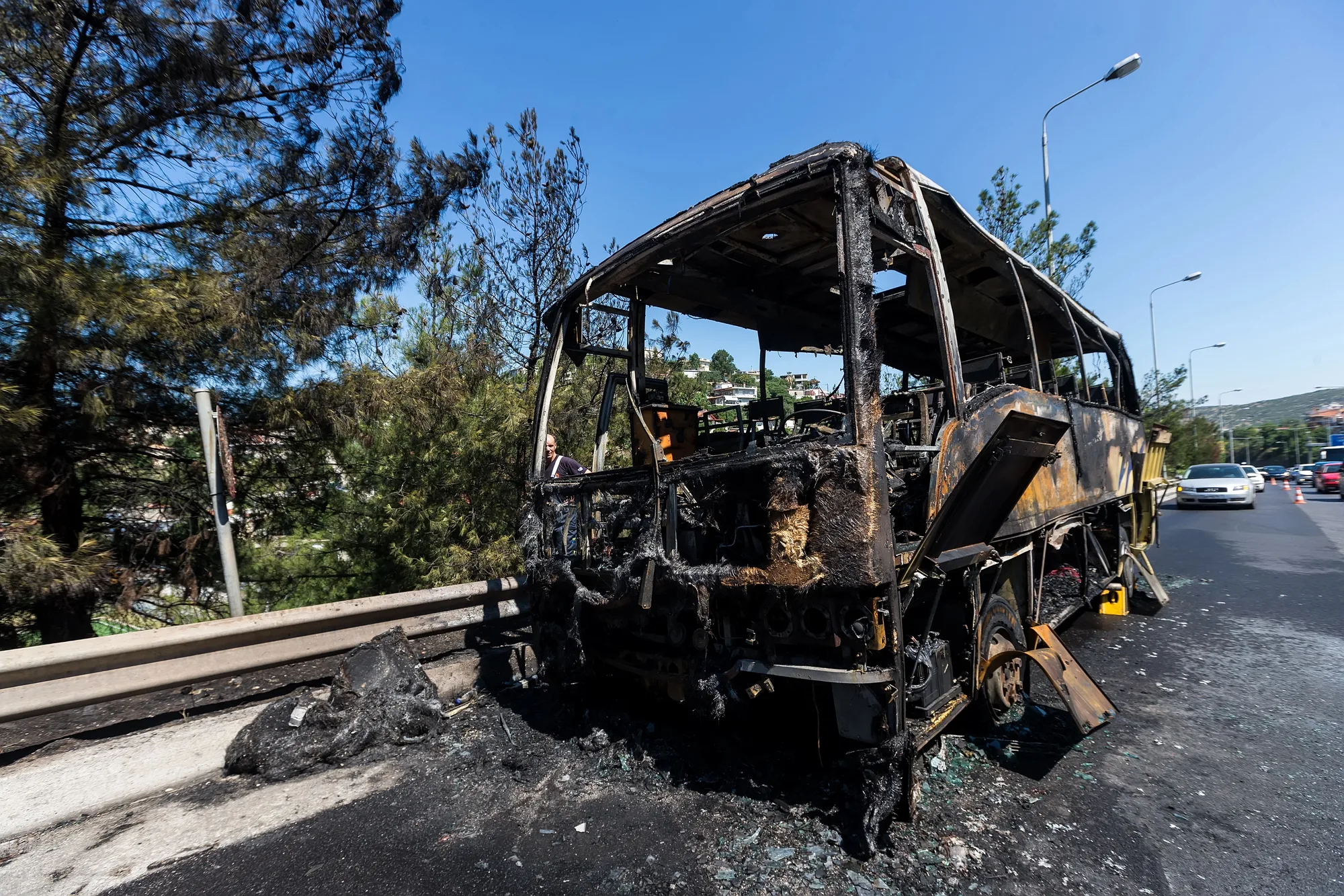 16 νεκροί, 28 τραυματίες σε σύγκρουση λεωφορείου στο Νότιο Σινά της Αιγύπτου