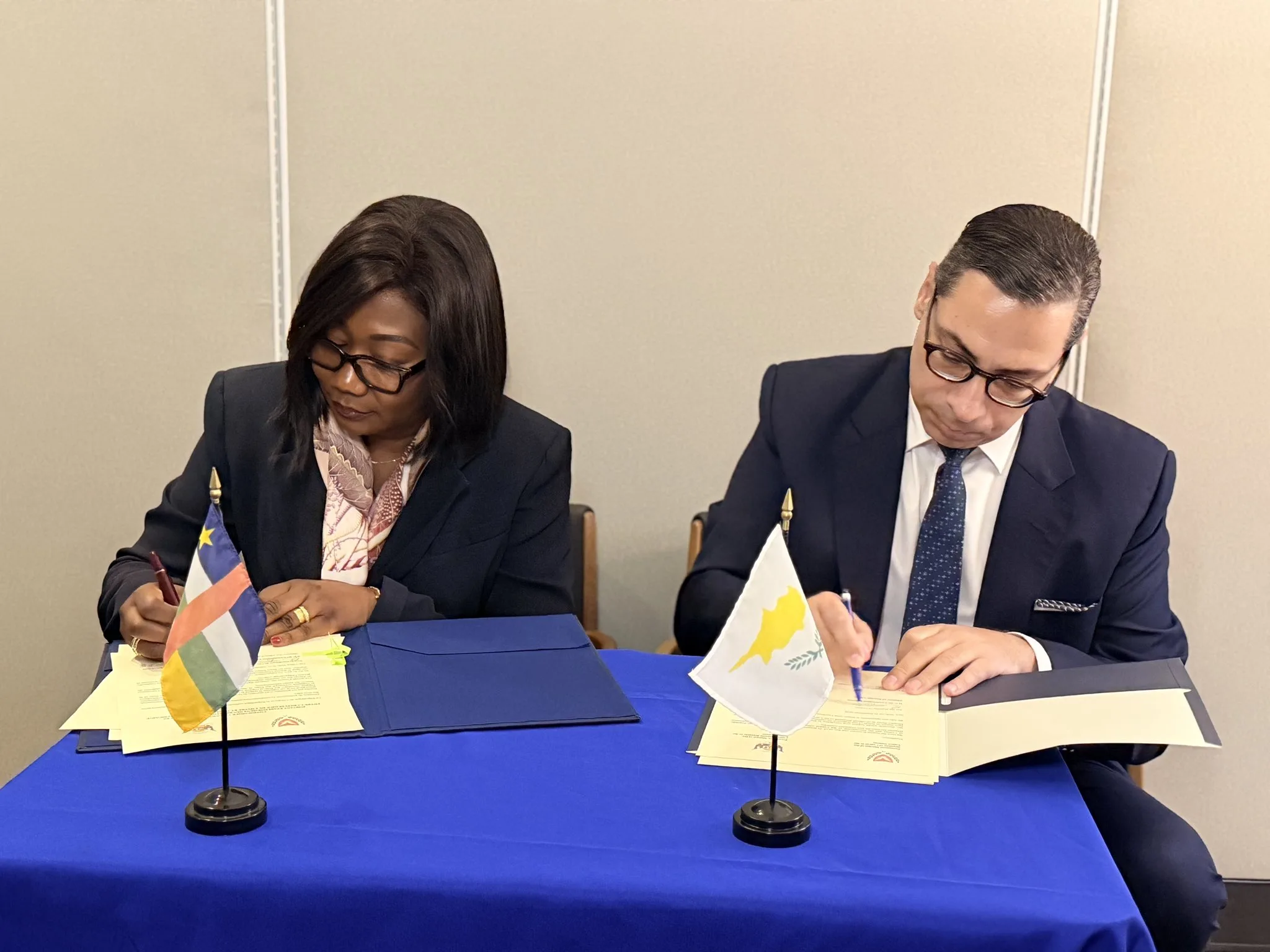 Cyprus and Central African Republic establish diplomatic relations