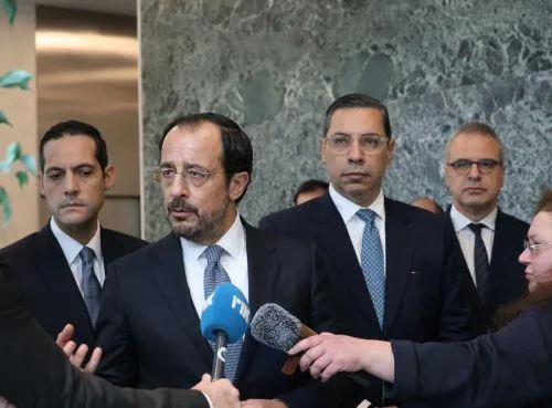 Χριστοδουλίδης: Οι συνομιλίες για το Κυπριακό δεν βρίσκονται σε αδιέξοδο παρά τις δυσκολίες