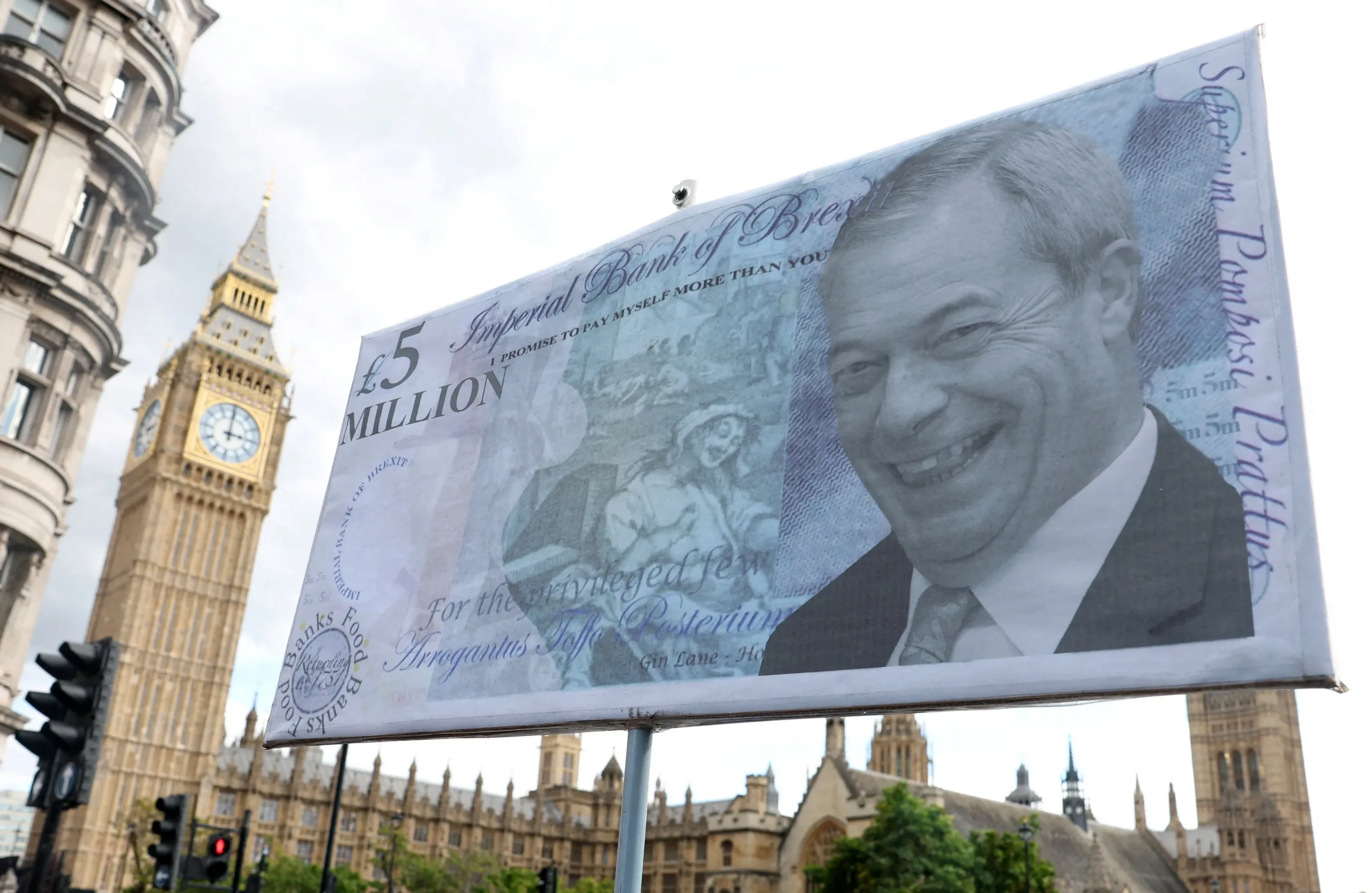 Reform UK receives second £36 million donation in two days